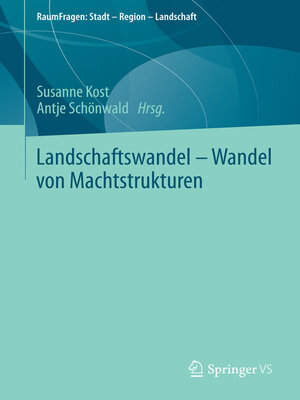 cover image of Landschaftswandel